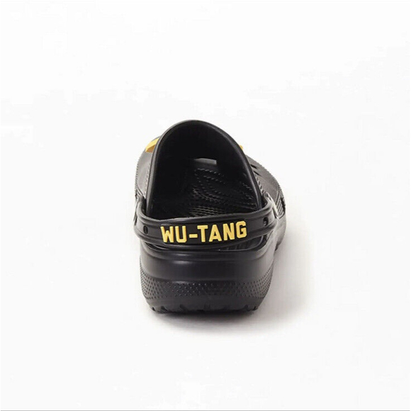 NEW Crocs x Wu-Tang Clan Black Classic Clog Slipper Size 5M/7W NWT 207759-001